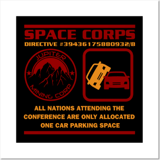 JMC Space Corps Directive 39436175880932/B Parking Space Posters and Art